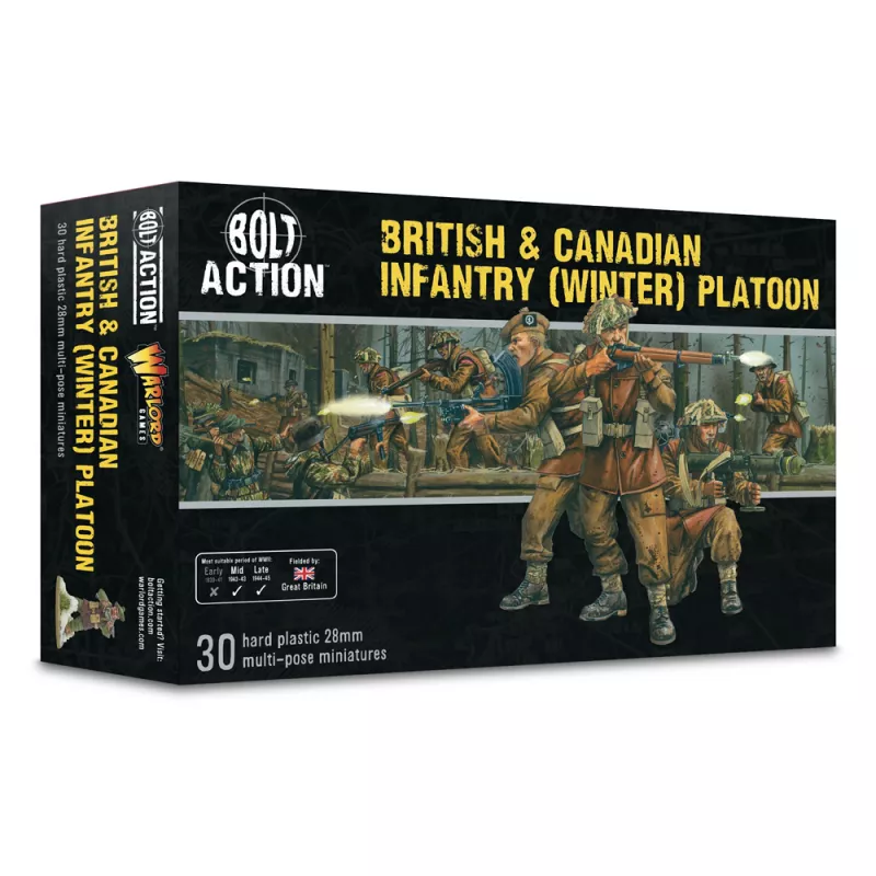 British & Canadian infantry (winter) platoon