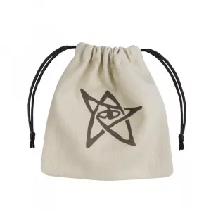 Call of Cthulhu Beige & black Dice Bag