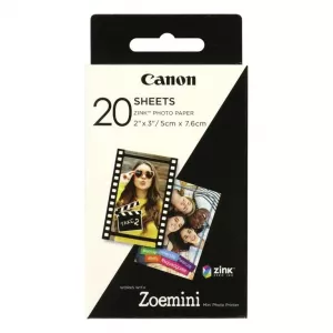 Canon ZINK™ 5 x 7.6 cm Photo Paper x20 sheets for Zoemini