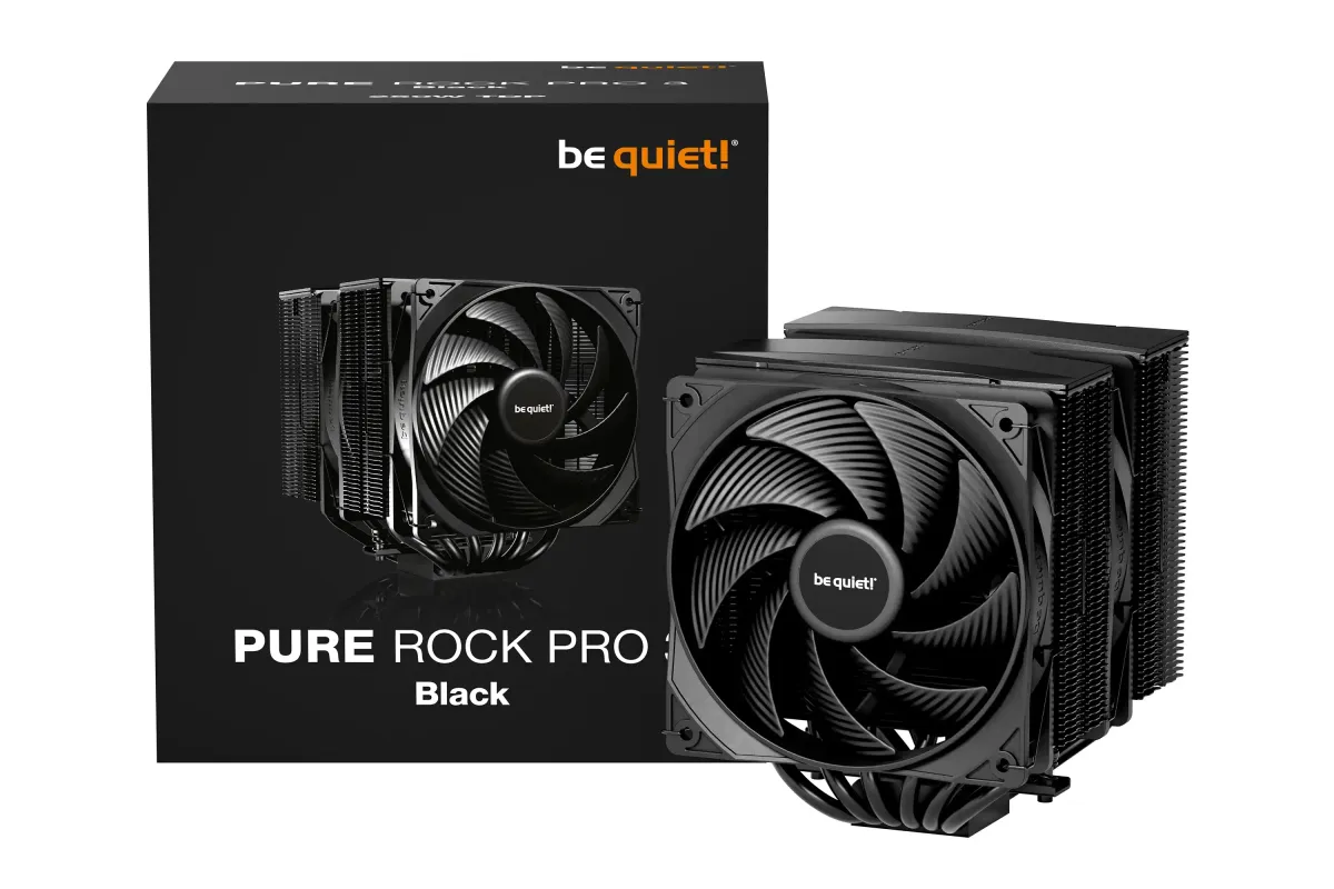 CPU Cooler Be quiet Pure Rock Pro 3 Black BK042 (AM4,AM5,1200,1700)/TDP-250W