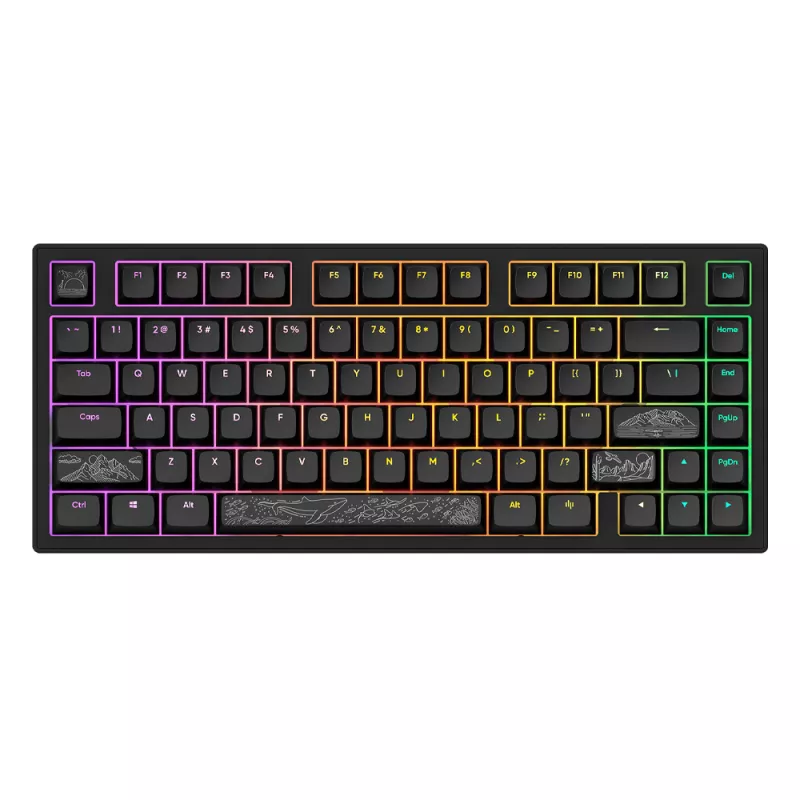 Dark Project ALU Terra Nostra R2 Black - Wired Gaming Keyboard (ANSI)