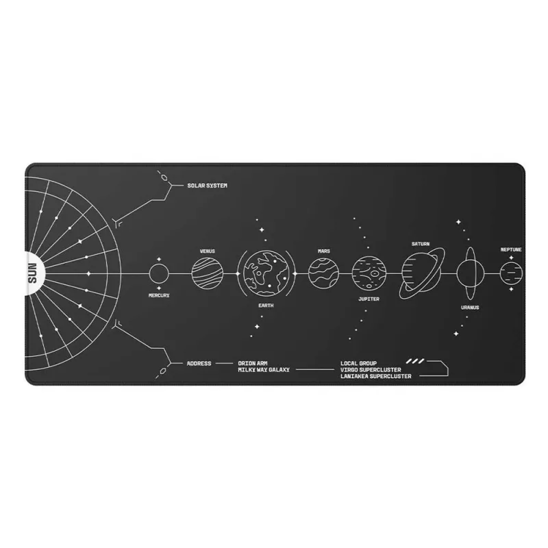 Dark Project Gaming Mousepad - Terra Nova Black XL