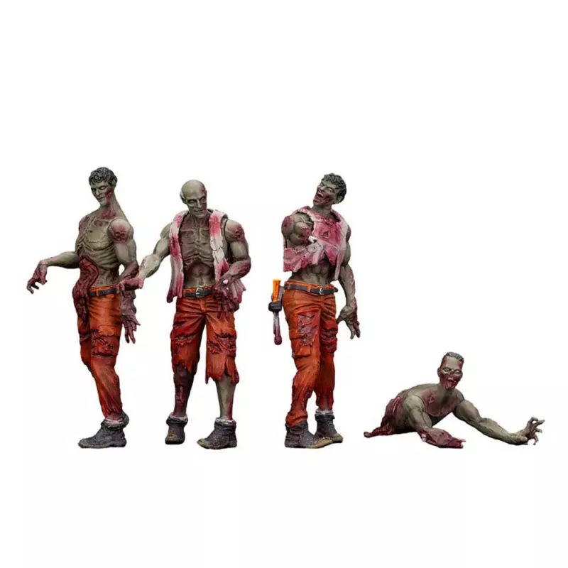 Dark Source Zombie  Figure Mechanic Team