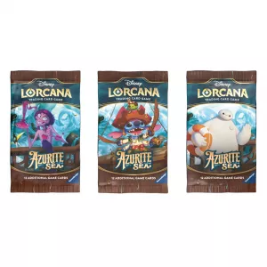 Disney Lorcana TCG - Azurite Sea - Booster Pack (Single Pack)