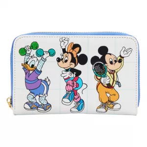 Disney Mousercise Zip Around Wallet