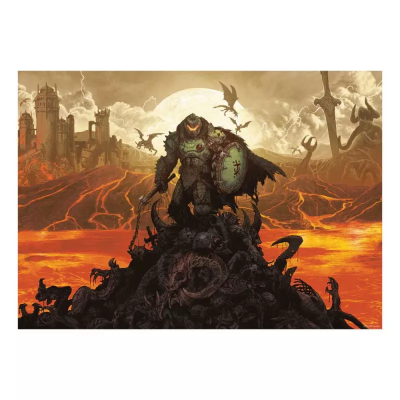 DOOM: The Dark Ages Limited Edition A3 Art Print