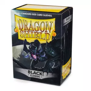 Dragon Shield Classic Black Sleeves 100ct
