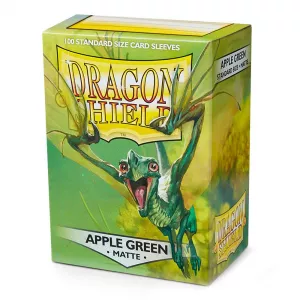 Dragon Shield Matte Apple Green Sleeves 100ct