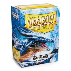 Dragon Shield Matte Sapphire Sleeves 100ct