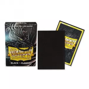Dragon Shield Small Size Black Sleeves 60ct