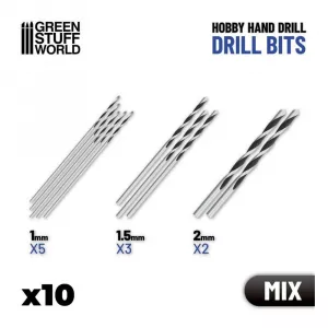 Drill bits MIX x10