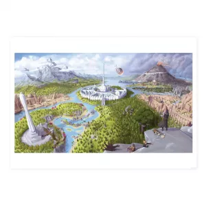 Elder Scrolls IV: Oblivion Art Print