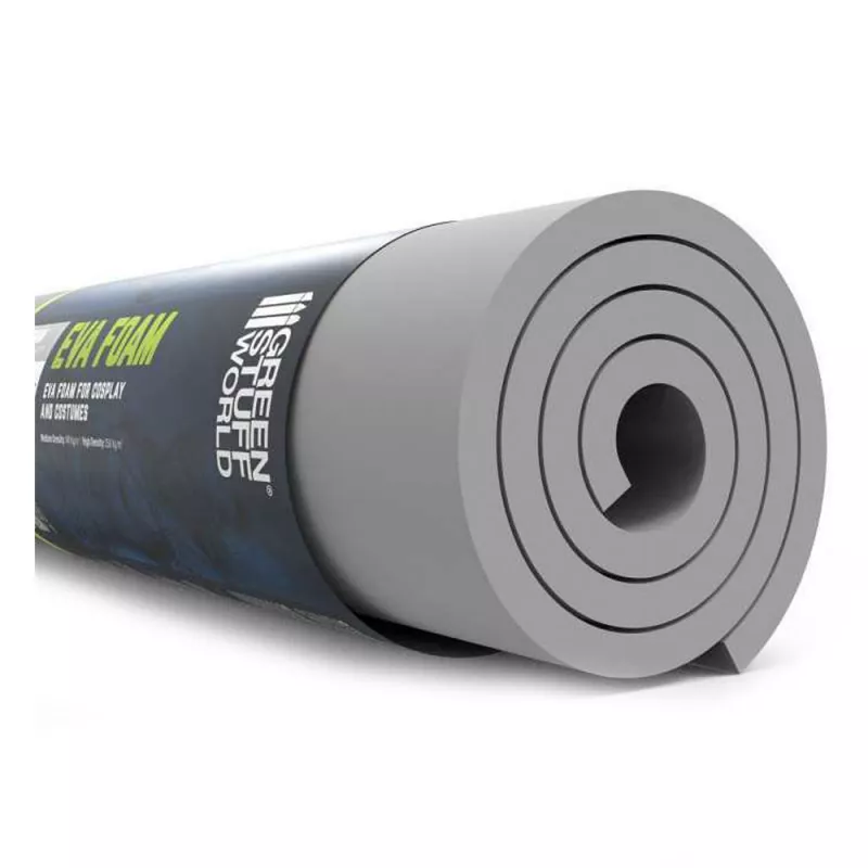 EVA Foam Medium Density - 500x950mm - Light Grey 10mm