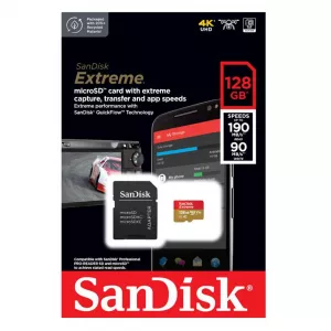 Extreme micro SDXC UHS-I 128GB 190MB/s A2 C10 V30 U3