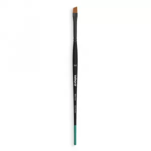 Flat Angled Synthetic Brush Medium
