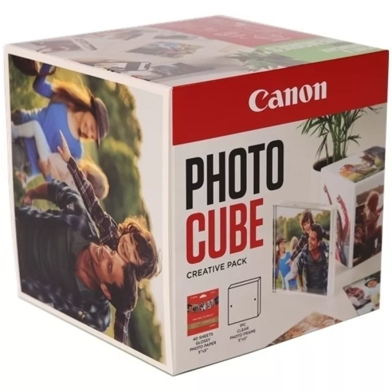 Foto papir Canon PP-201 5X5 PHOTO CUBE CP WH/BL