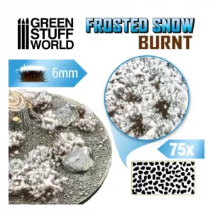 FROSTED TUFT SNOW BURNT - 6mm