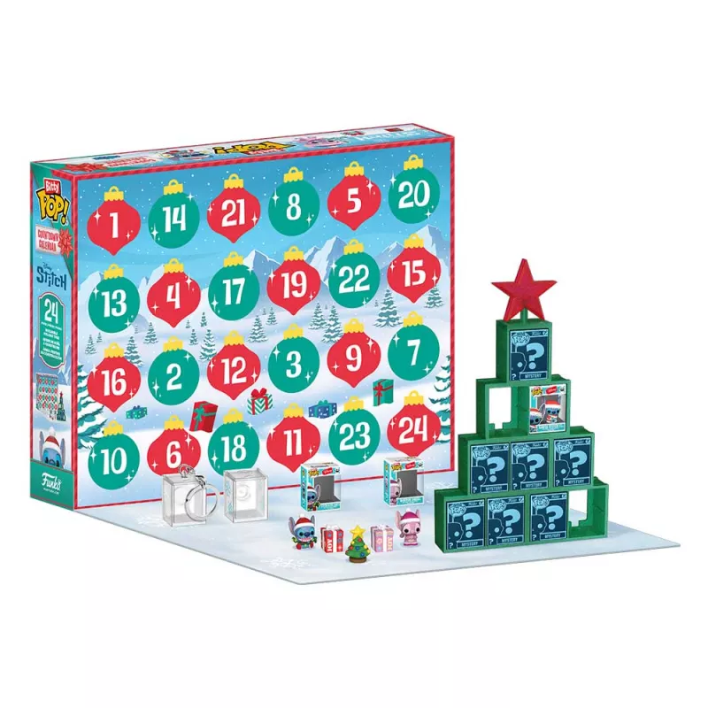 Funko Bitty POP! Countdown Calendar: Stitch Holiday