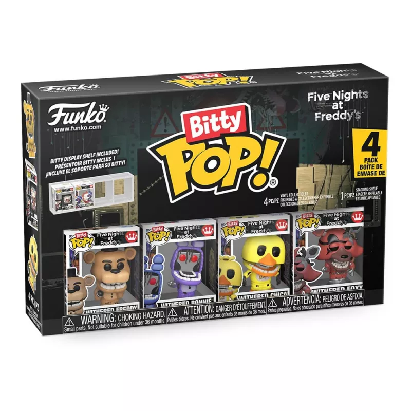 Funko Bitty POP!: Five Nights At Freddy's S2 - Withered Freddy 4PK