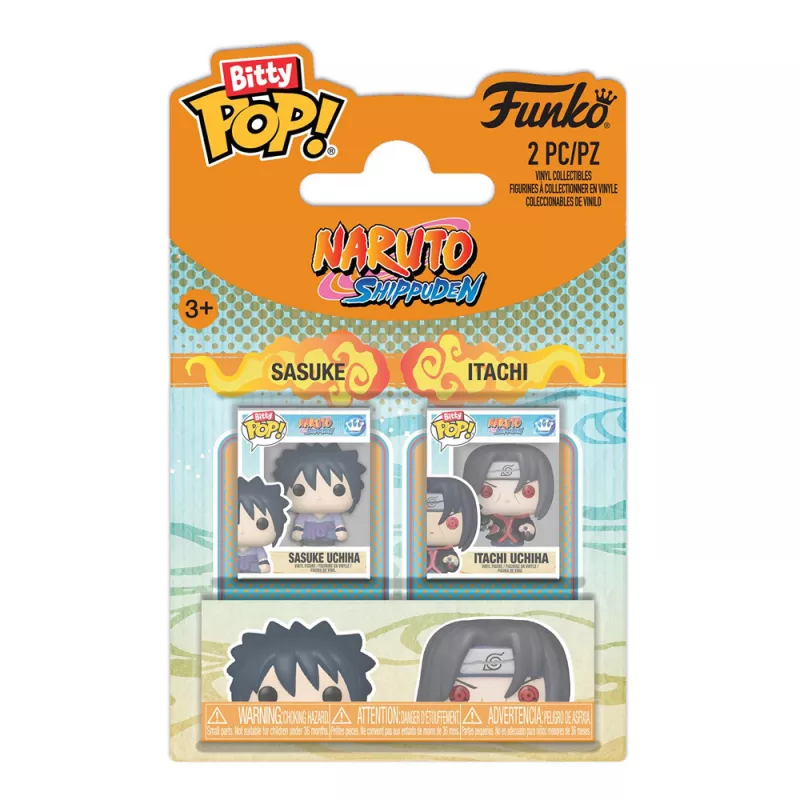 Funko Bitty POP!: Naruto - Sasuke & Itachi 2PK