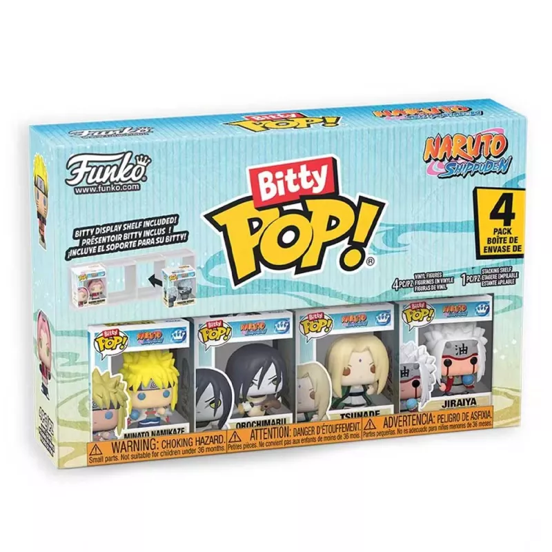 Funko Bitty POP! Naruto Shippuden - Battles 4PK