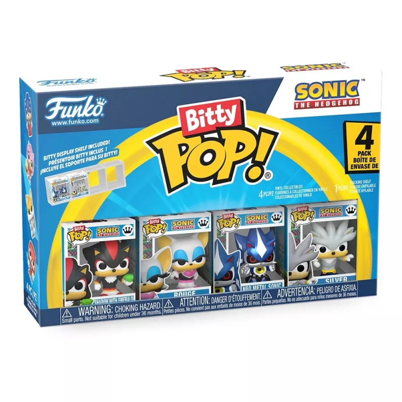 Funko Bitty POP!: Sonic - Shadow 4PK