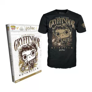 Funko Boxed Tee: HP - Quidditch Harry