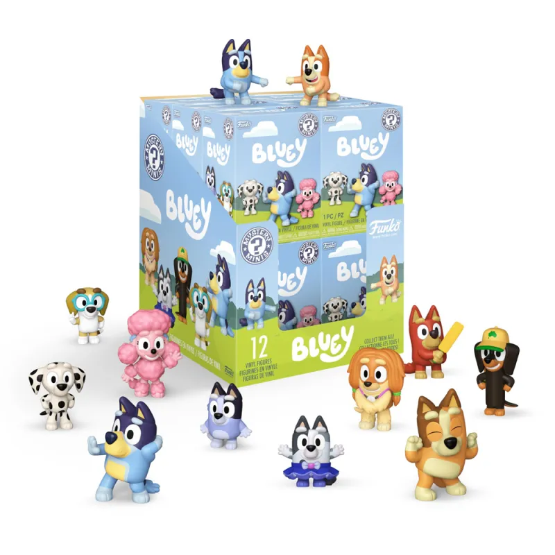 Funko Mystery Minis: Bluey 12PC PDQ