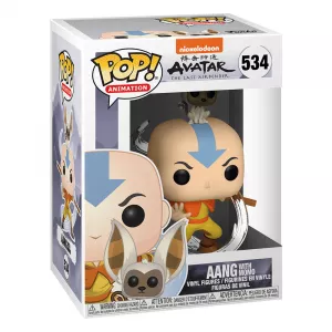 Funko POP! & Buddy: Avatar - Aang w/ Momo