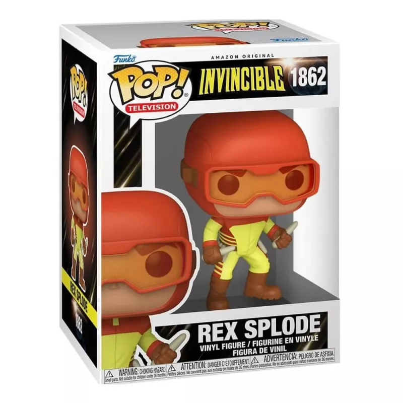 Funko POP! Animation: Invincible S2 - Rex w/Chase