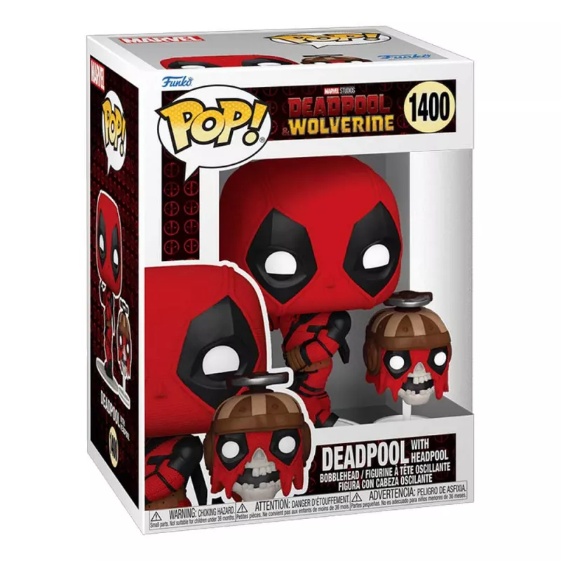 Funko POP! & Buddy: Deadpool & Wolverine S2 - Deadpool w/ Headpool