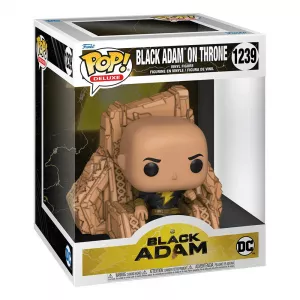 Funko POP! Deluxe: Black Adam - Black Adam On Throne