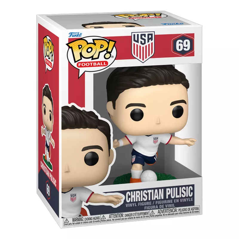 Funko POP! Football: USA - Christian Pulisic