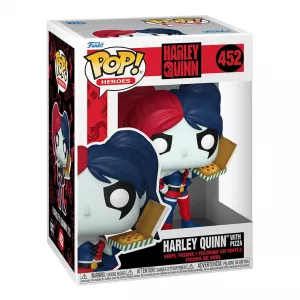 Funko POP! Heroes: DC - Harley w/Pizza