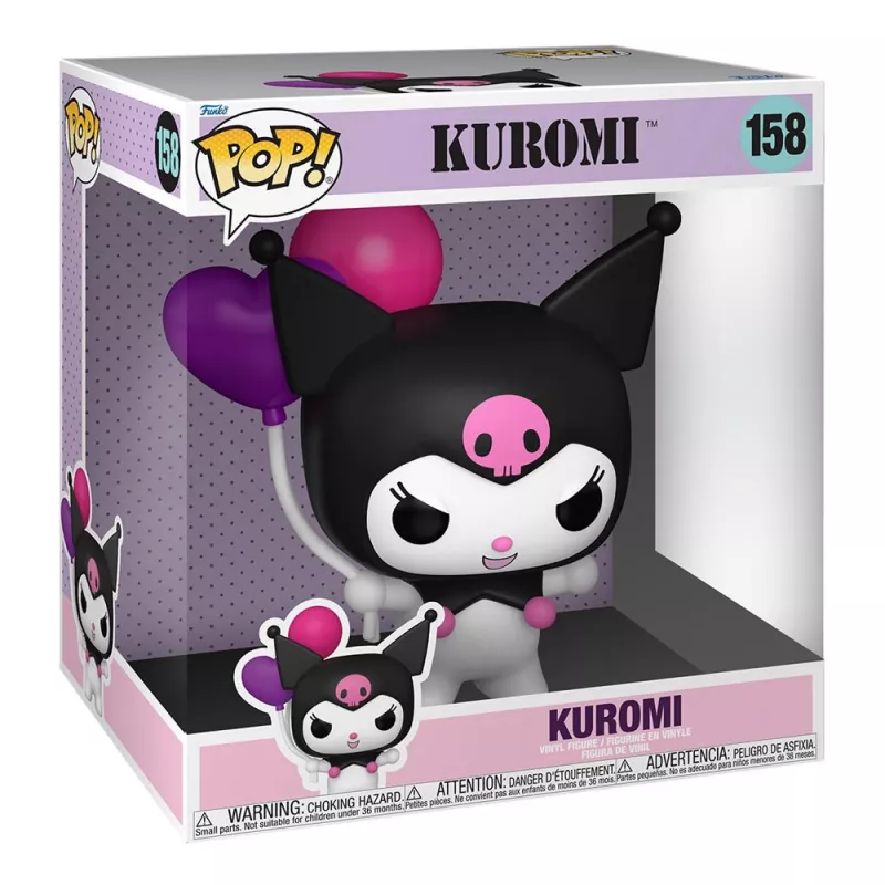 Funko POP! Jumbo: Hello Kitty - Kuromi With Balloons