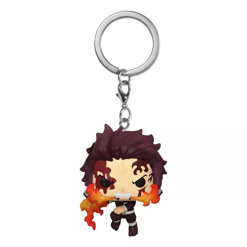 Funko POP! Keychain: Demon Slayer - Tanjiro (Dancing Flash)