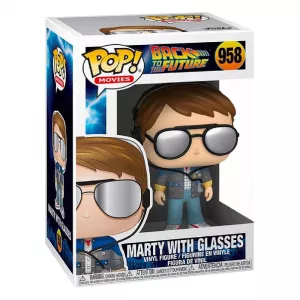 Funko POP! Movie: Back To The Future - Marty w/Glasses