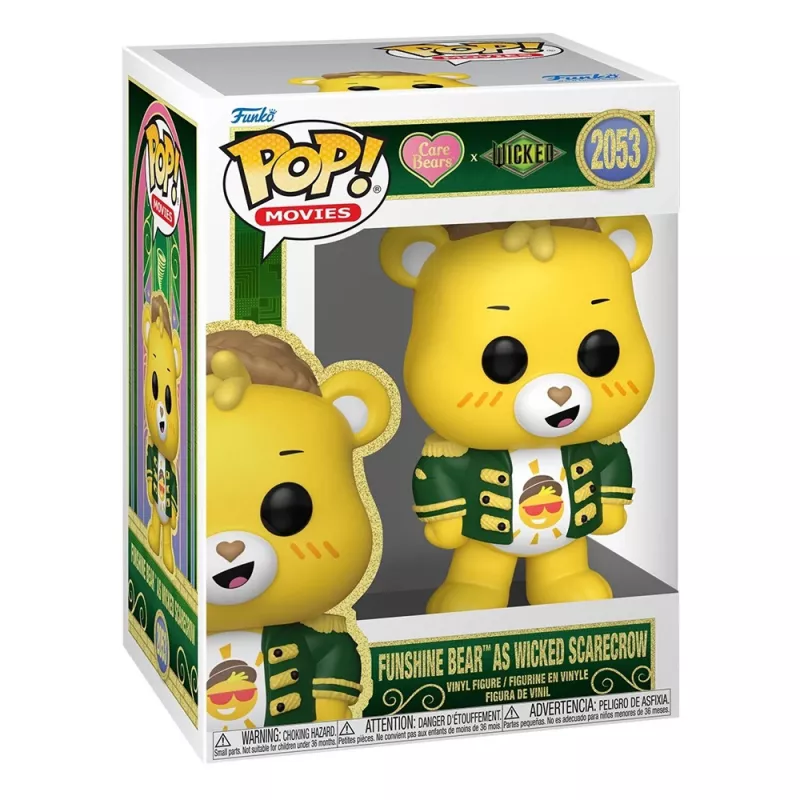 Funko POP! Movies: Care Bears x Wicked - Funshine Bear Scarecrow
