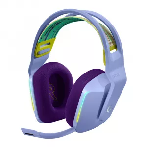 G733 Lightspeed Wireless RGB Gaming Headset Lilac