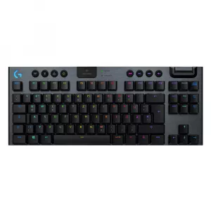 G915 Lightspeed Tenkeyless Wireless Gaming Kbd - GL Clicky - Carbon, US