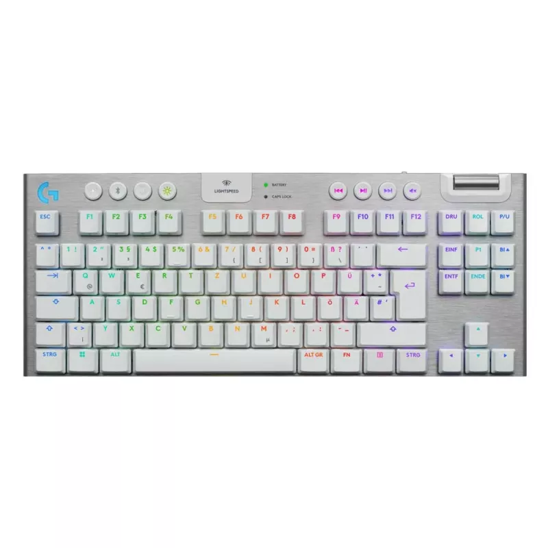 G915 X LIGHTSPEED TKL LowProfile Wireless Gaming Keyboard White, US