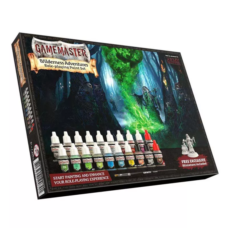 Game Master: Wilderness Adventures Role-Playing Paint Set