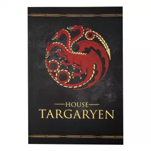 Game Of Thrones - House Targaryen Notebook