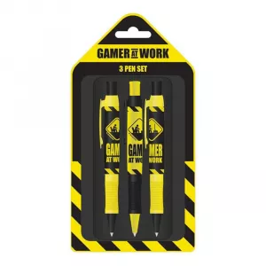 Gamer at Work 3 Pen Set