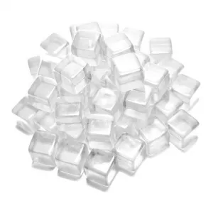 Gaming Cubes 10mm - TRANSPARENT (Pack x50)