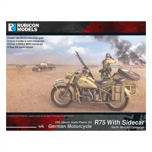 German Motorcycle R75 with Sidecar (DAK)