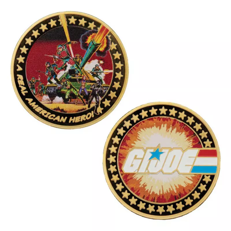G.I. Joe: A Real American Hero 60th Anniversary 24k Gold Plated Coin