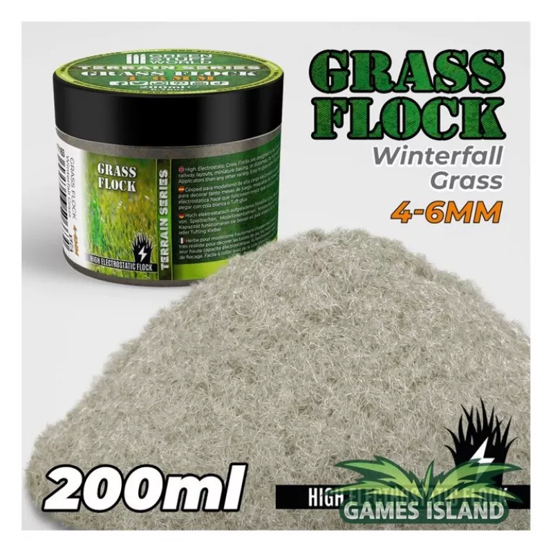 Grass Flock - WINTERFALL GRASS 4-6mm (200ml)