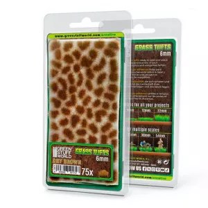 Grass TUFTs XXL 6mm - DRY BROWN