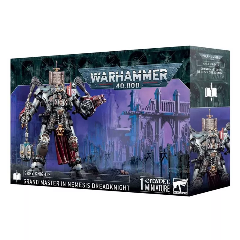Grey Knights: Grend Master in Nemesis Dreadknight